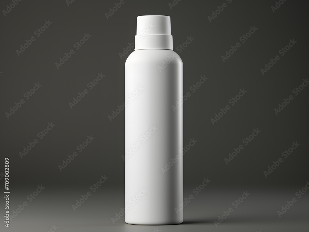 3D Blank Spray Deodorant Bottle Mockup 3D Blank Spray Deodorant Bottle Mockup