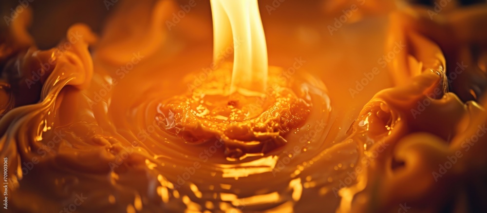 flaming wax flaming wax