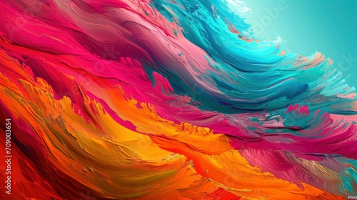 colorful Wallpaper, Realistic, HD - generative ai