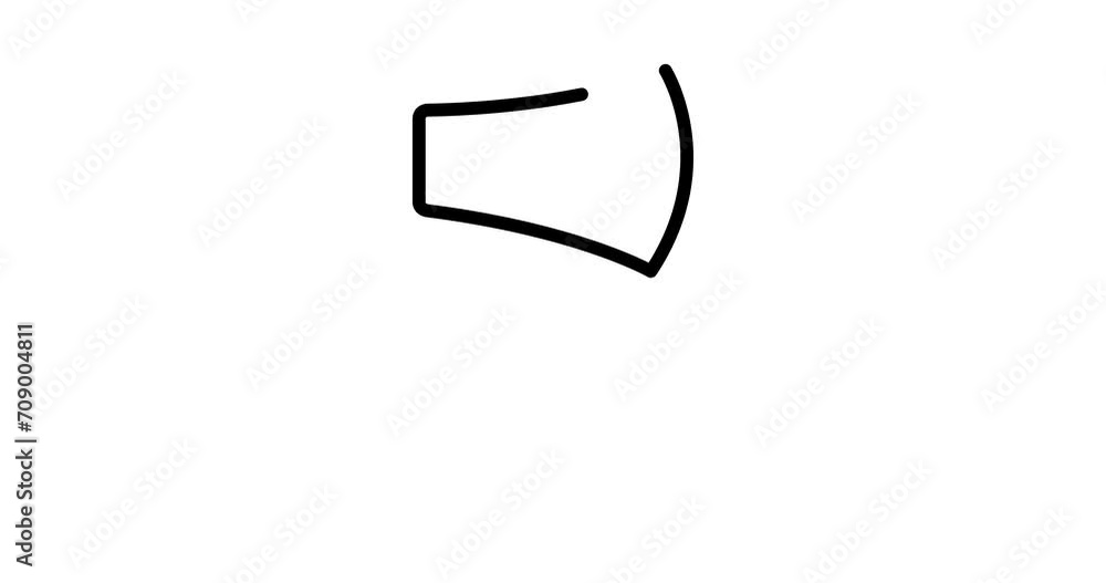 axe animated outline icon with alpha channel. axe 4k video animation for web, mobile and ui design axe animated outline icon with alpha channel. axe 4k video animation for web, mobile and ui design