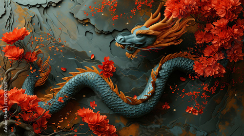 Chinese New Year Dragon 2024