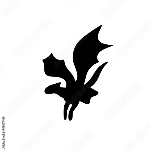 Dragon Cute Silhouettes Character