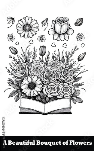 A beautiful bouquet of flowers