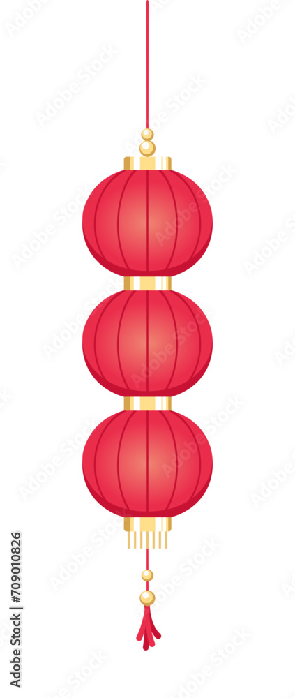 Red Hanging Chinese Lantern, Lunar New Year and Mid-Autumn Festival Decoration Graphic. Decorations for the Chinese New Year. Chinese lantern festival. Red Hanging Chinese Lantern, Lunar New Year and Mid-Autumn Festival Decoration Graphic. Decorations for the Chinese New Year. Chinese lantern festival.