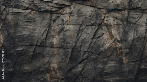 stone texture, layered geological layers, weathered surface of rocky stone plateau, cracks 