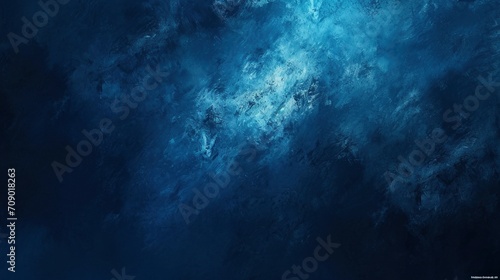 Dark Blue Wallpaper, Realistic, HD - generative ai © Nia™