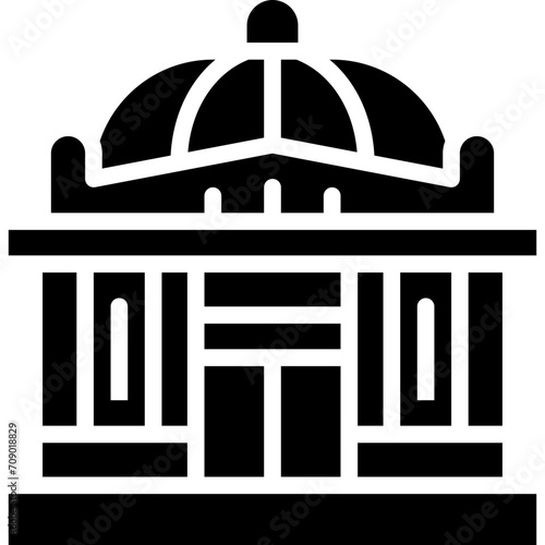 opera house solid icon