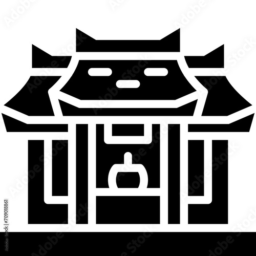 shrine solid icon