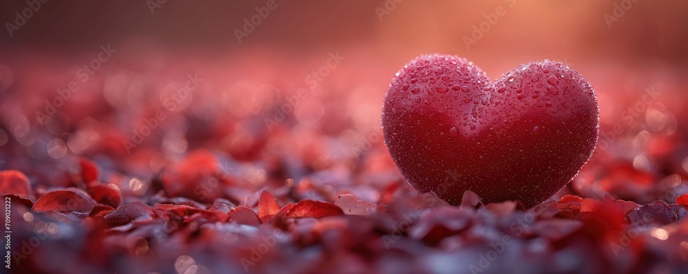 Valentines hart and rose created by ai Valentines hart and rose created by ai