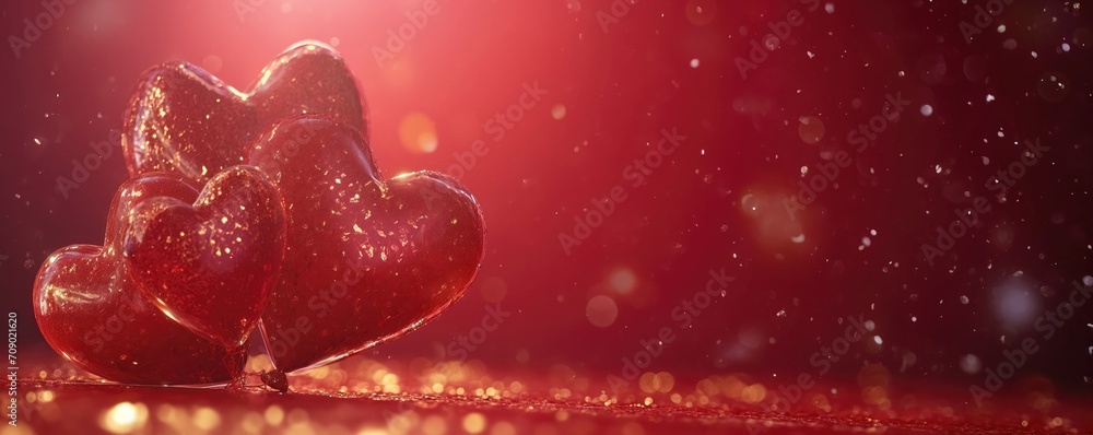 Valentines hart and rose created by ai Valentines hart and rose created by ai