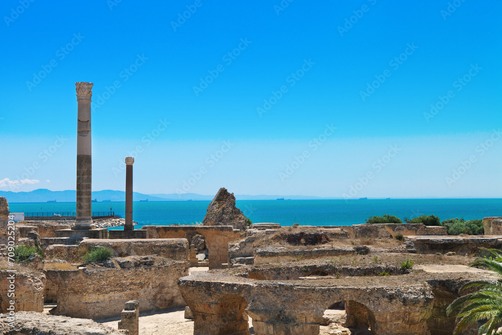 Ruins of Antonine Baths at Carthage