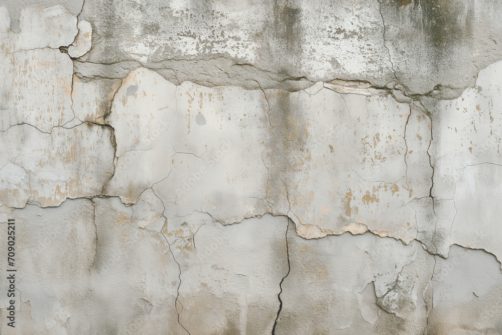 Fototapeta premium white background of natural cement or stone old wall texture