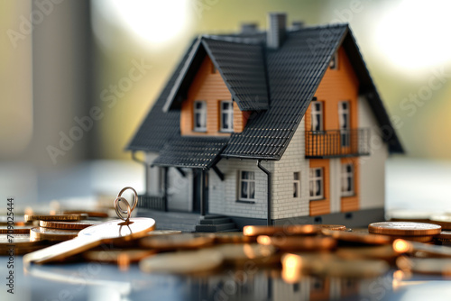 Real estate capital, house transaction image