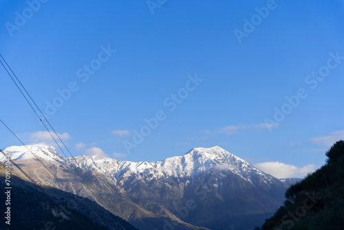 ski Albania mountain, Llogara National Park, "Maja e Çikës"resort in the austrian mountains