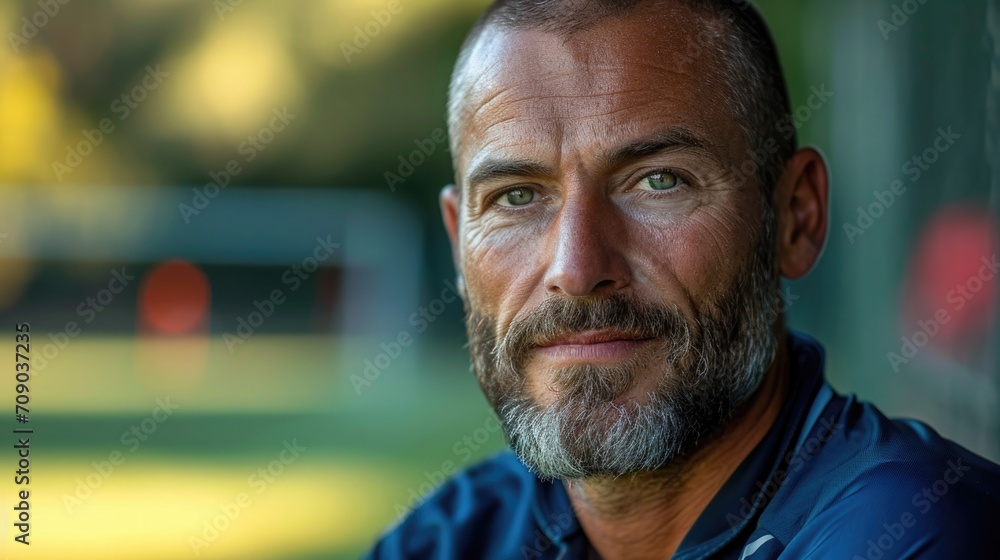 Portrait photography of a sports coach Portrait photography of a sports coach