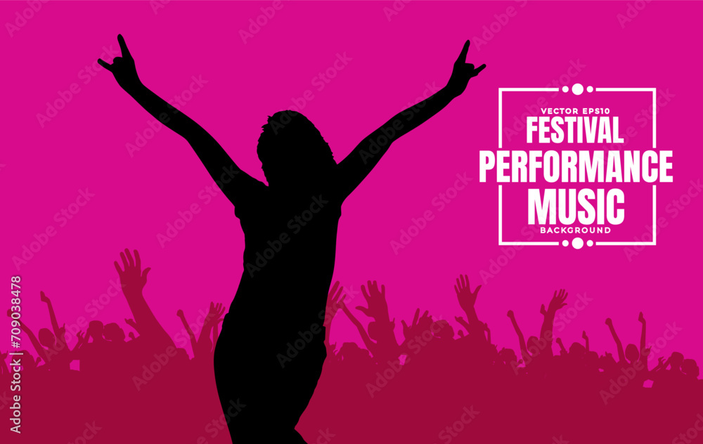 Concert Background Design - easy to edit vector illustration Concert Background Design - easy to edit vector illustration