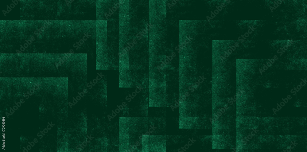 Dark Green Abstract Background