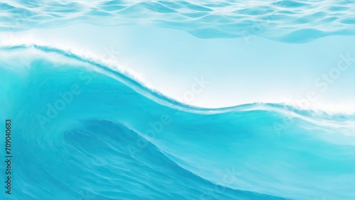 Blue and white water wave abstract background, Abstract water ocean wave Backdrop