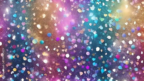 abstract background glitterated