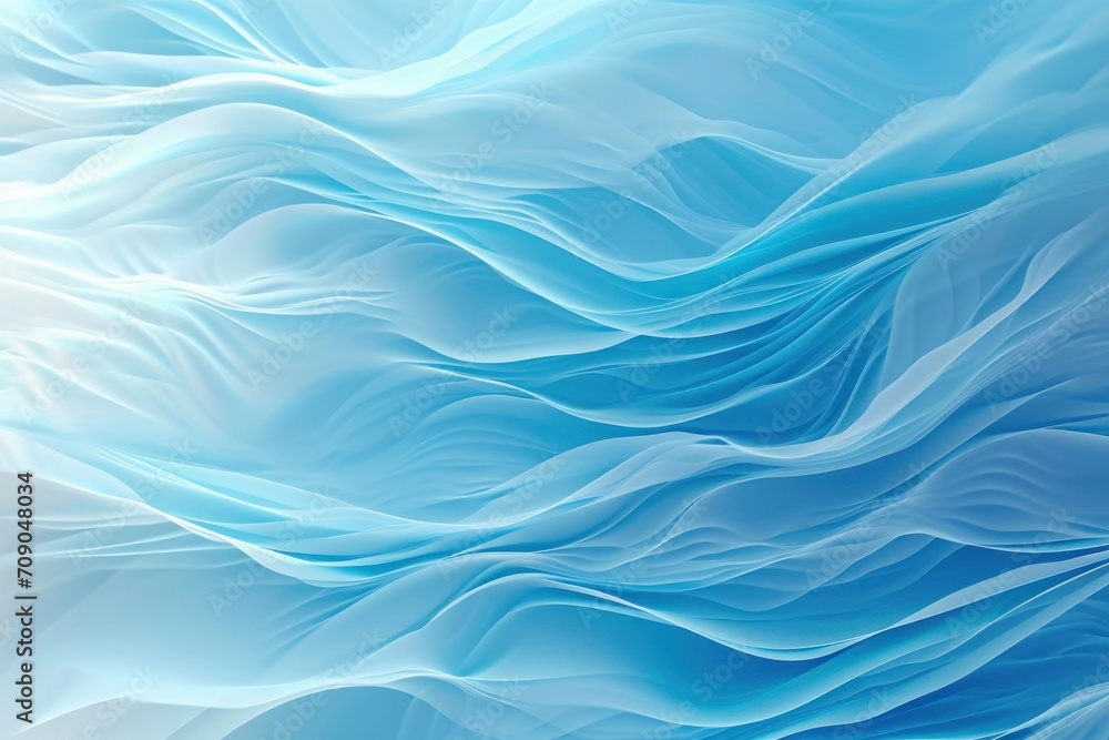 水色の流れる抽象的な背景, Generative AI 水色の流れる抽象的な背景, Generative AI