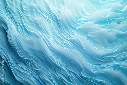水色の流れる抽象的な背景, Generative AI