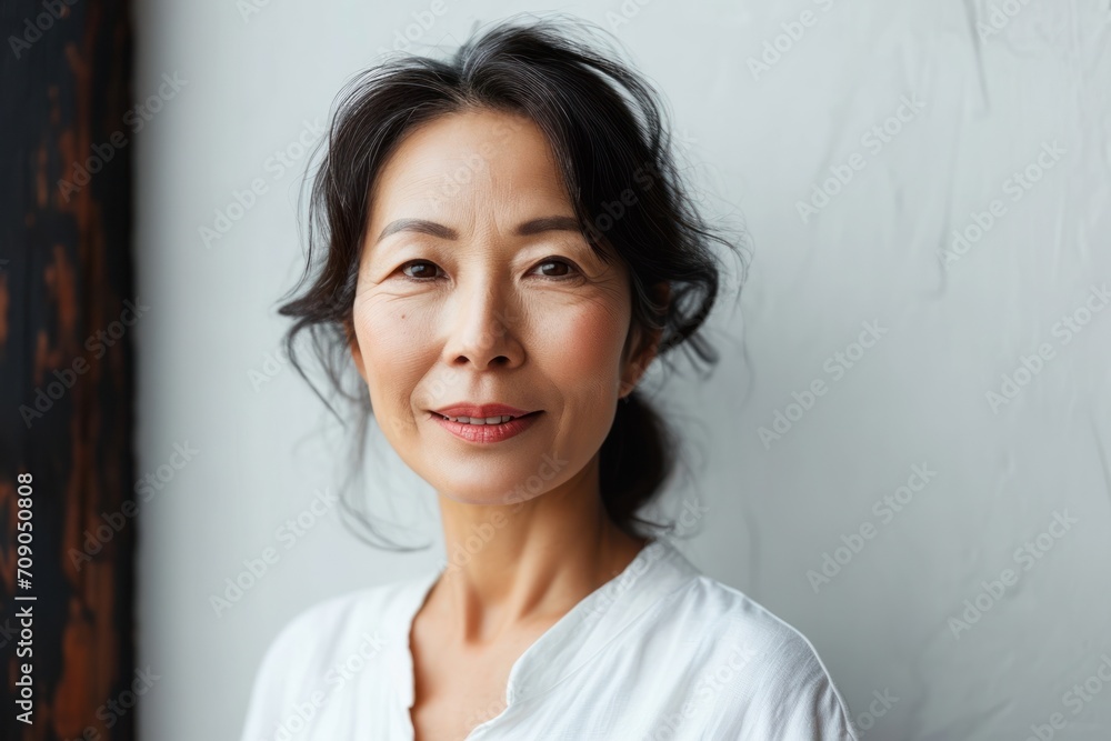 白い服を着たアジア人中年女性, Generative AI
白い服を着たアジア人中年女性, Generative AI