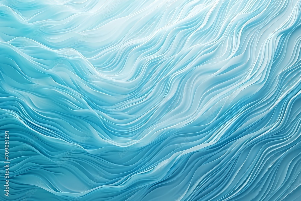 水色の流れる抽象的な背景, Generative AI 水色の流れる抽象的な背景, Generative AI