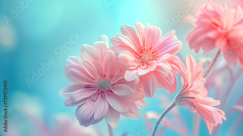 Purple flowers background  close-up of beautiful flowers pastel color  delicate and romantic floral background.