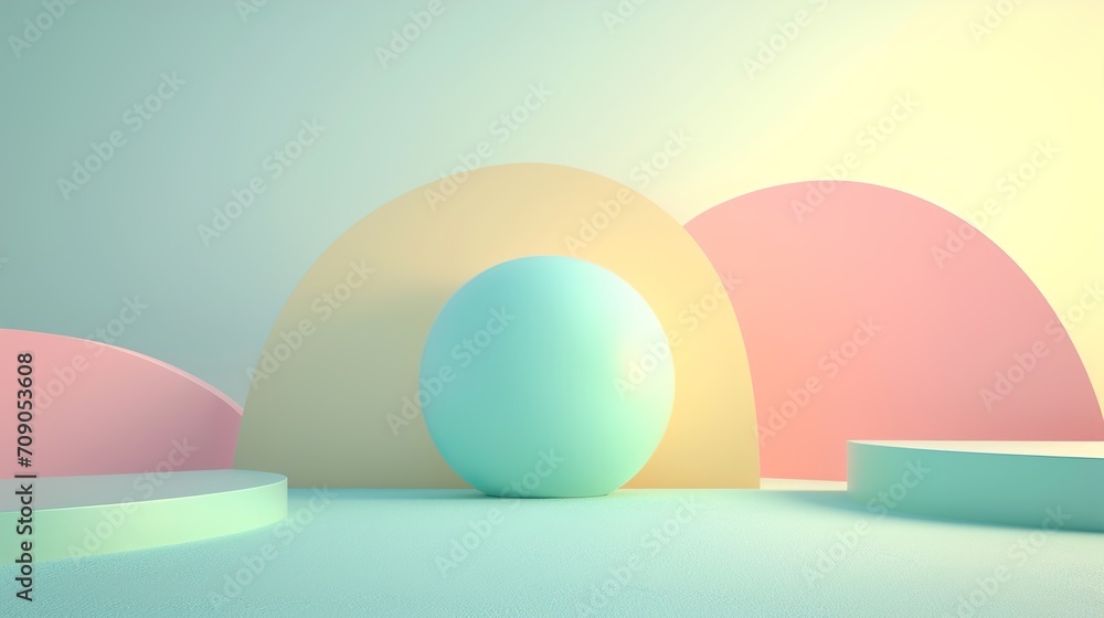 pastel color 3d Abstract background design pastel color 3d Abstract background design