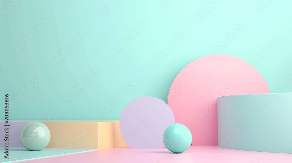 pastel color 3d Abstract background design pastel color 3d Abstract background design