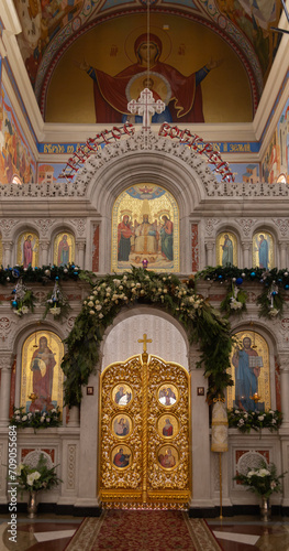 Military Cathedral of the Holy Prince Alexander Nevsky. Krasnodar, Russia, 11.01.2024
