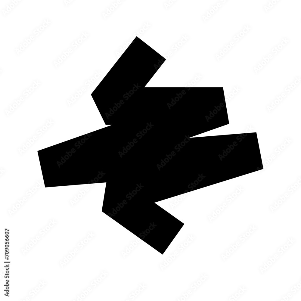 Abstract Sign zig zag Abstract Sign zig zag
