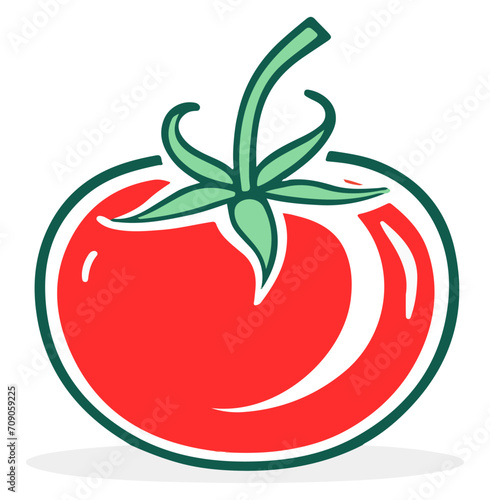Pomidor ilustracja