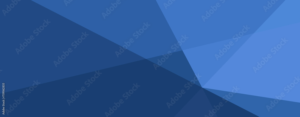 Modern blue abstract background. Minimal. Color gradient. Dark. Web banner. Geometric shape. 3d effect. Lines stripes triangles. Design. Futuristic. Cut paper or metal effect. Luxury. Premium. - obrazy, fototapety, plakaty 