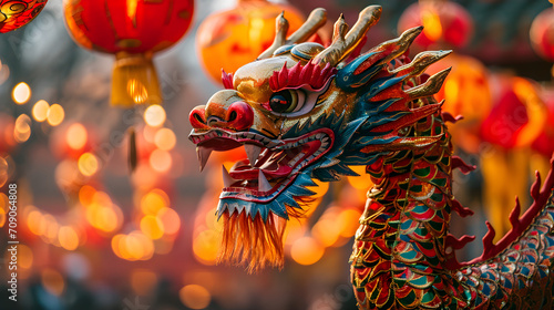 Chinese New Year dragon 
