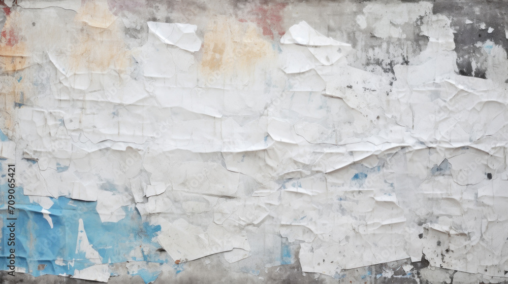 Textured background of an old wall with layers of peeling white paint, creating an abstract pattern of decay and time. Textured background of an old wall with layers of peeling white paint, creating an abstract pattern of decay and time.
