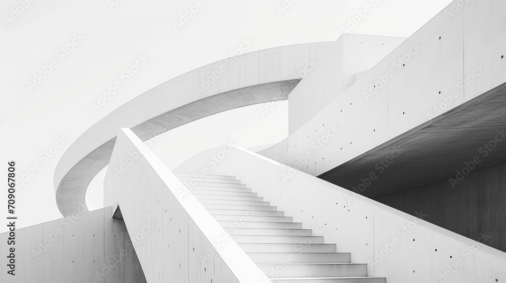 Abstract architectural background, White concrete architecture structure. Abstract architectural background, White concrete architecture structure.
