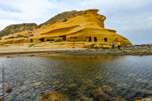 Playa de los Cocedores is a small beach between the municipalities of Pulpi and Aguilas. photo