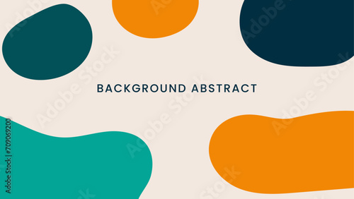 Chic Serenity, Abstract Elegance in Full Bloom. Abstract Background design