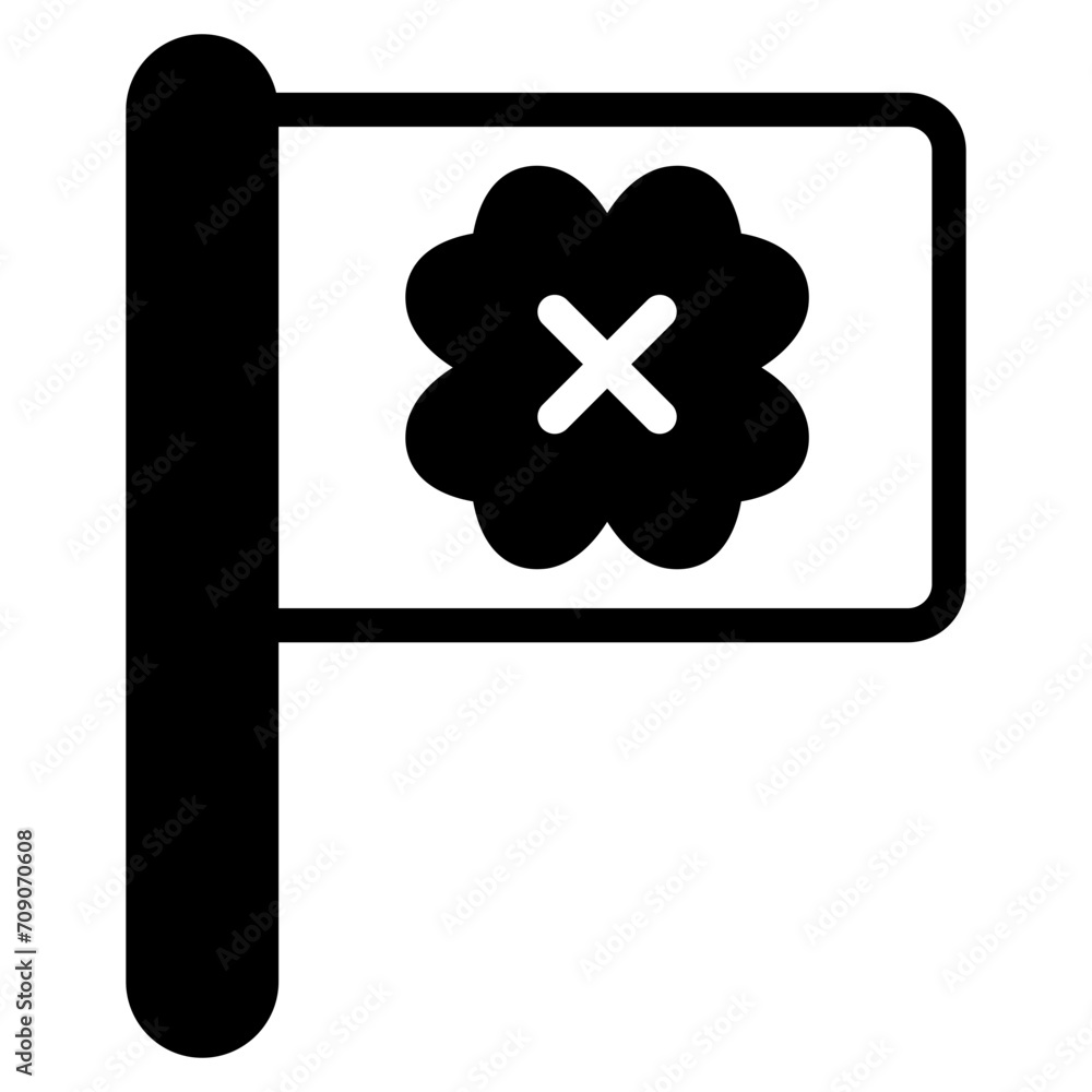 Obraz premium flag clover