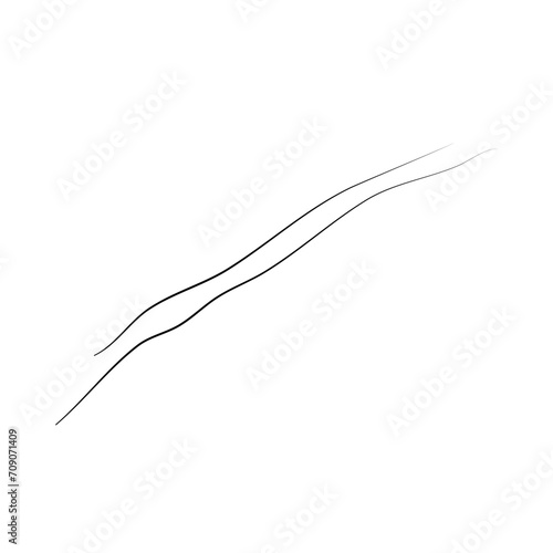 Doodle stroke hairline