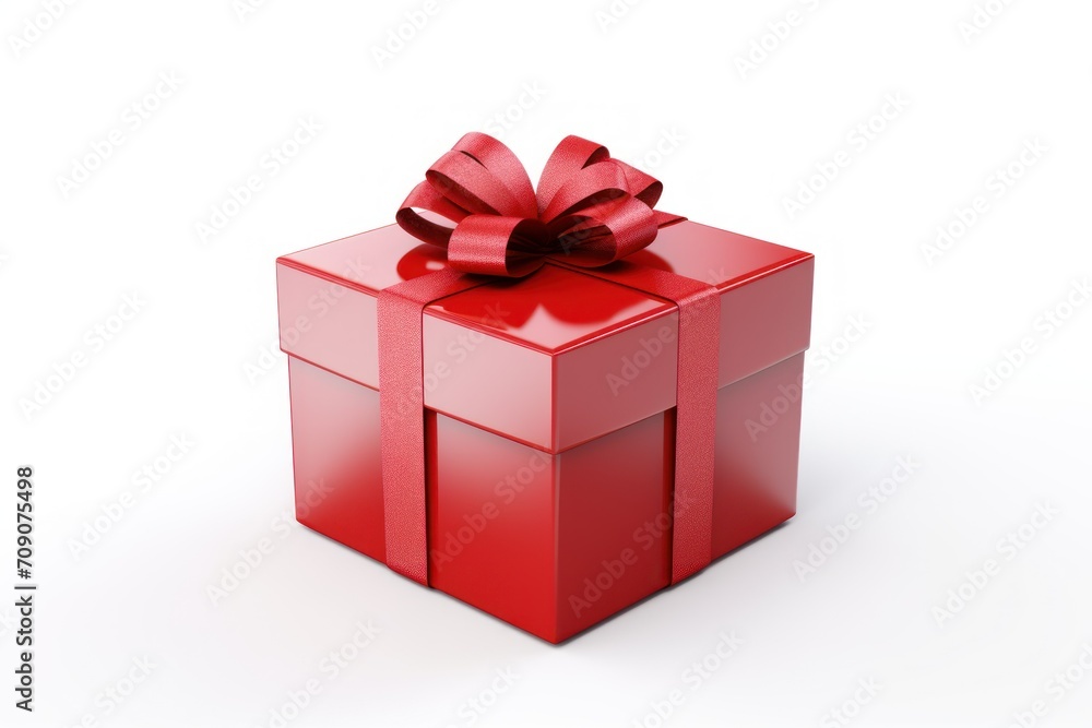 Obraz premium Giftbox on white background