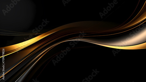 Abstract geometric lines background  technological lines background and light effects  3D rendering