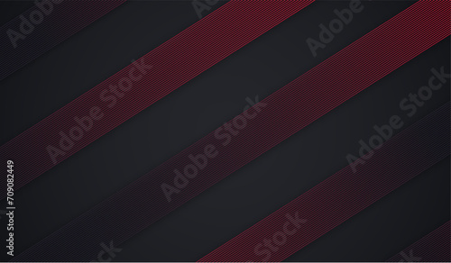 Dark abstract background with abstract diagonal lines. Futuristic technology concept, Suitable for cover, poster, brochure, banner, event, website template.