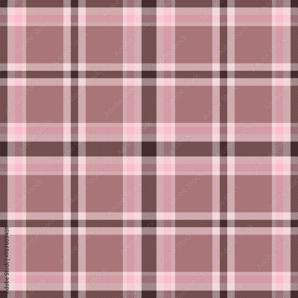 Plaid seamless pattern in pink. Check fabric texture. Vector textile print. Plaid seamless pattern in pink. Check fabric texture. Vector textile print.