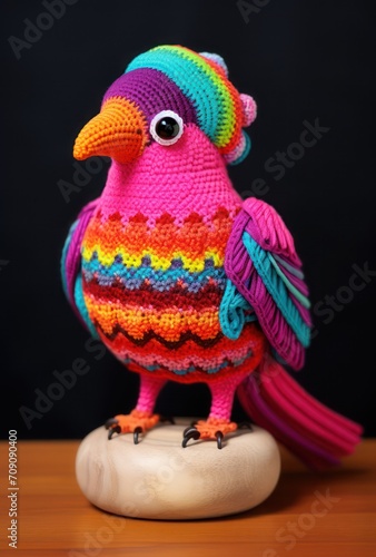 cute plush toy made from crochet © Sabina Gahramanova