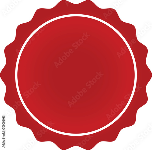 Blank Red Seal, Blank Stamp Template , circle seal stamp lace