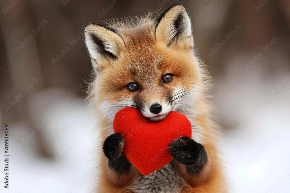Obraz premium Happy Valentine