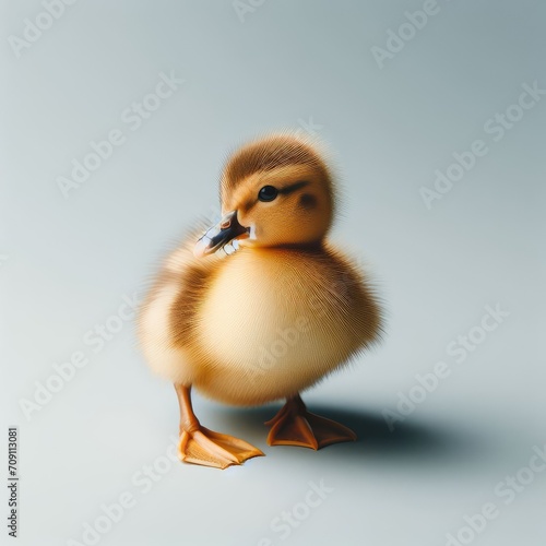 duck isolated on white