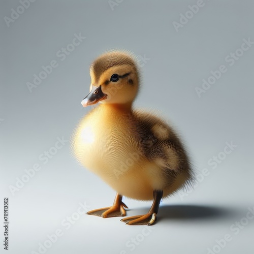 duck isolated on white